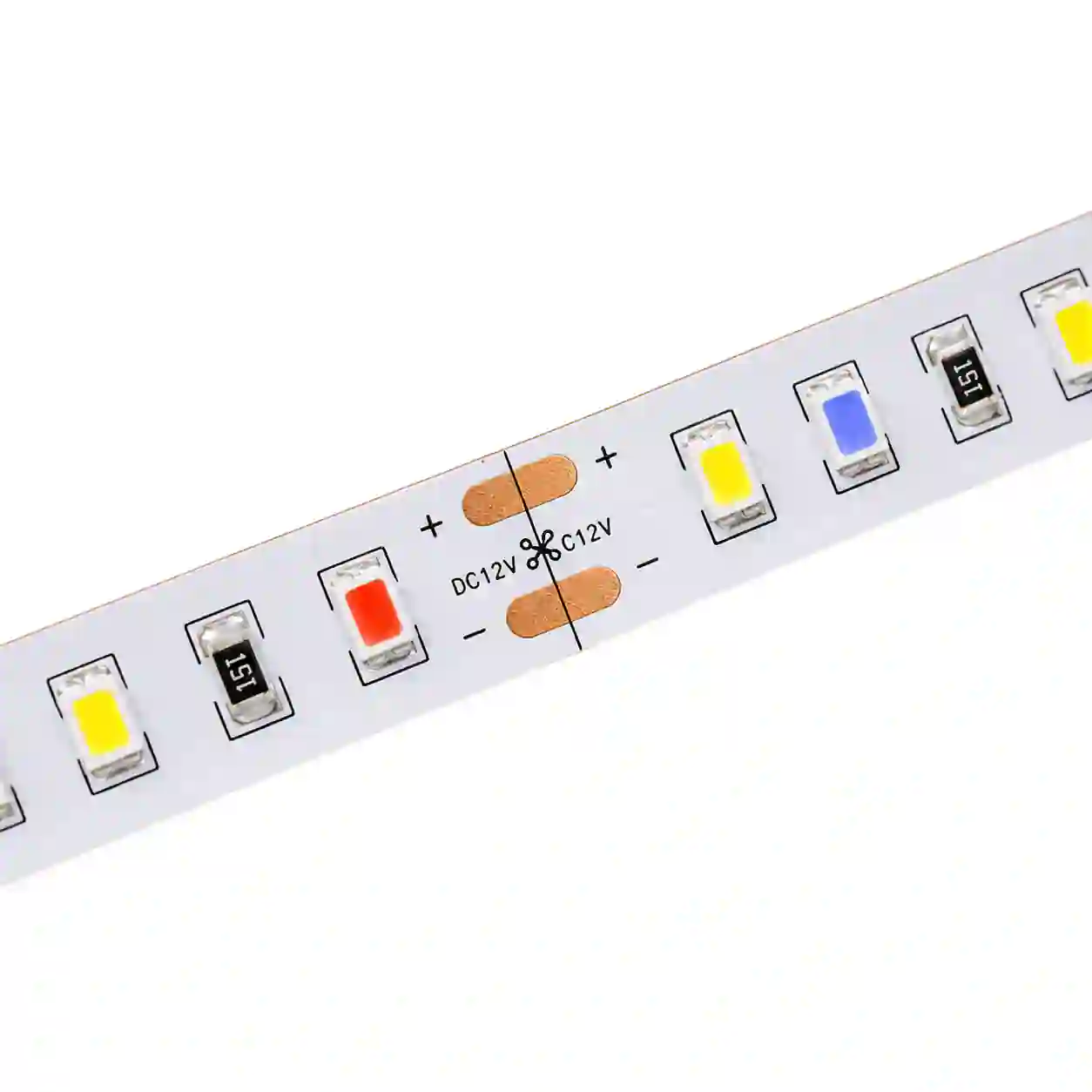 Detail LED pásku GROW AKVA 12V s čipy San'an 2835